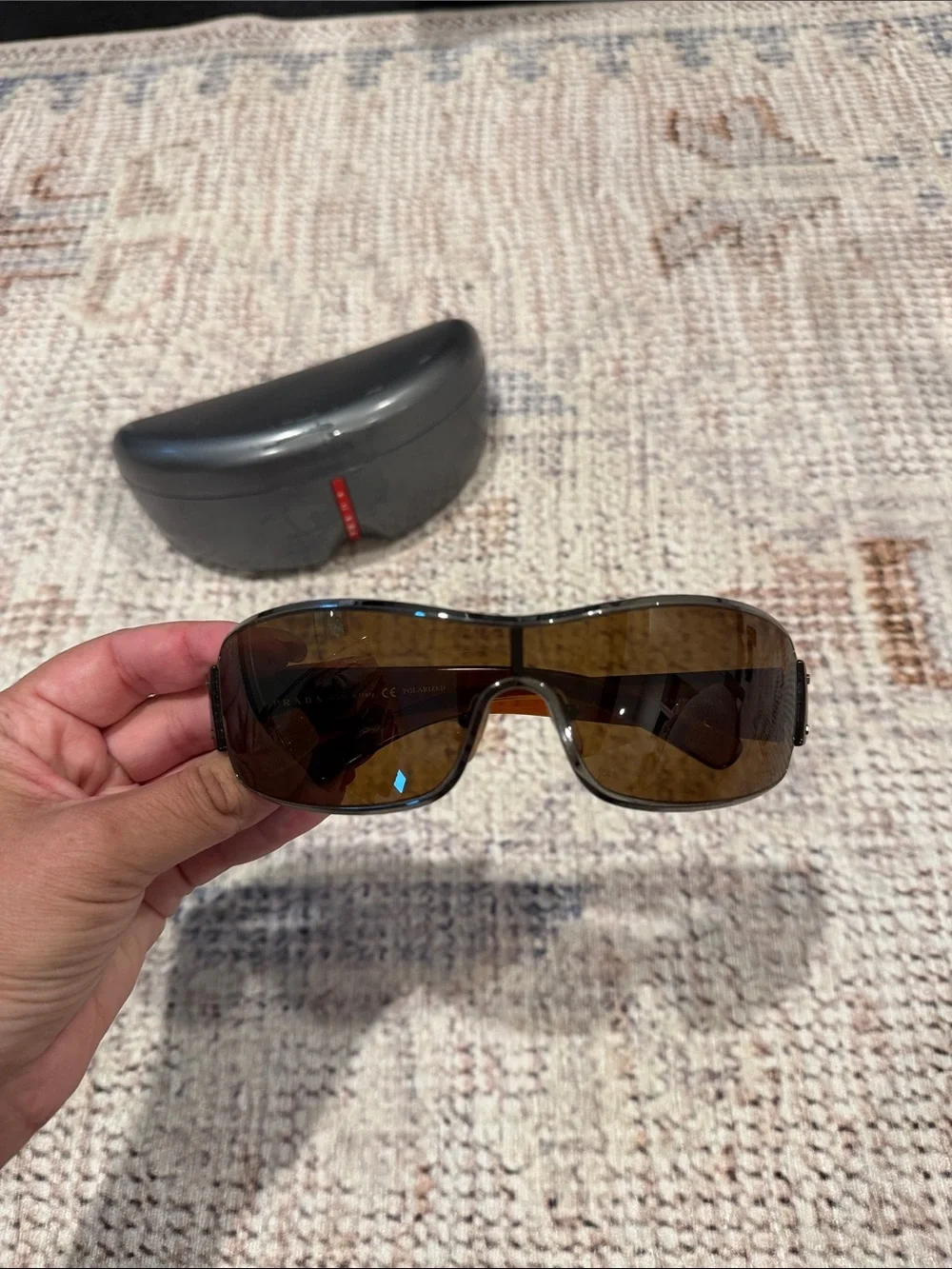 Prada brown lenses
